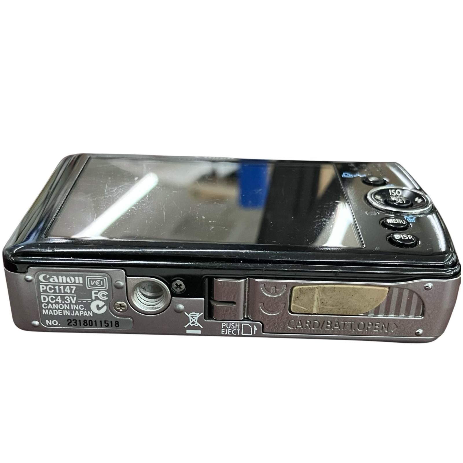 118010 動作未確認 canon キャノン デジタルカメラ IXY DIGITAL 80