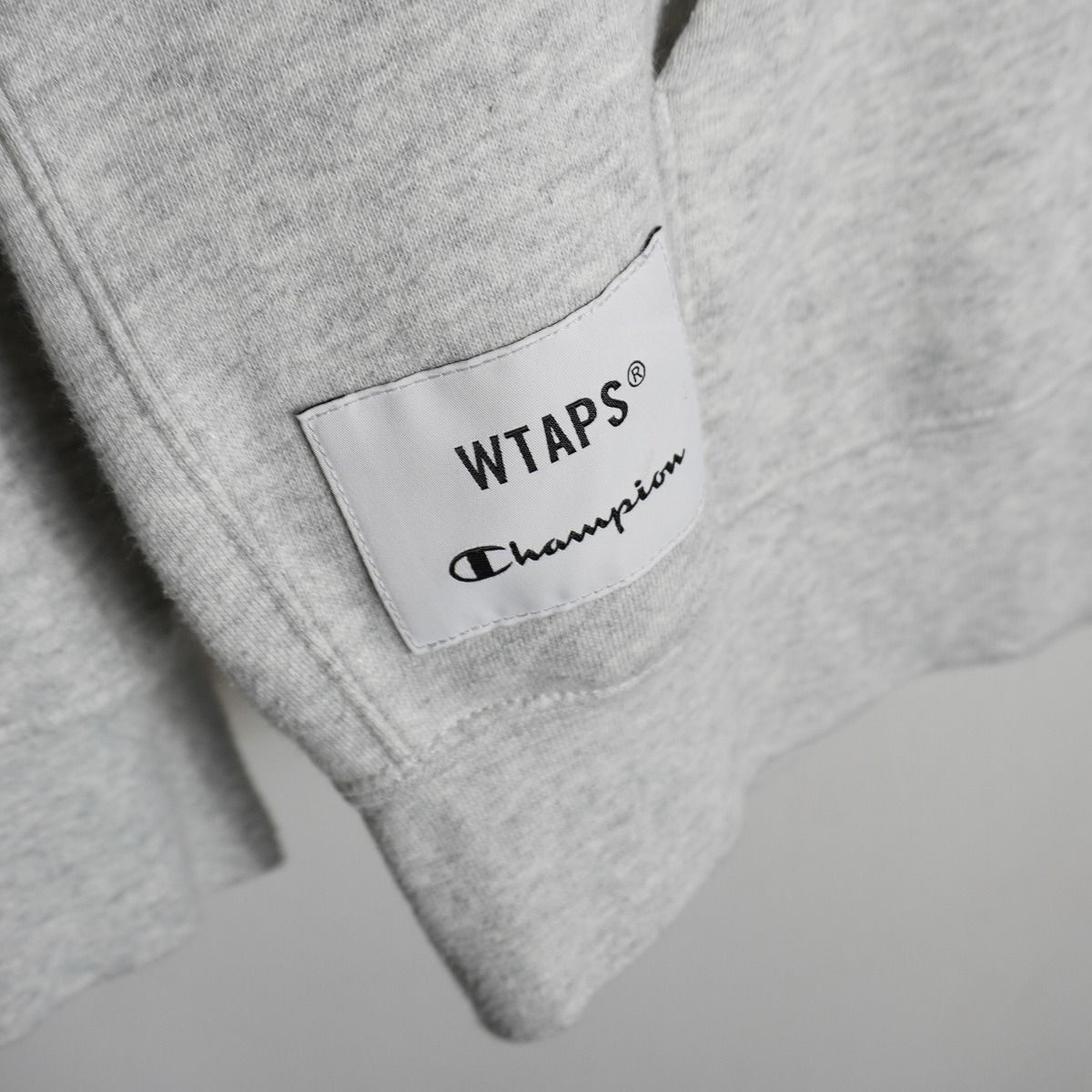 正規 25SS WTAPS × champion Academy Hooded CTPL Gray ダブルタップス
