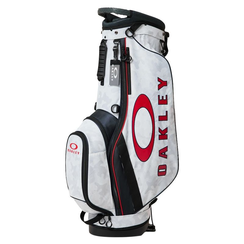 メーカー正規品 OAKLEY オークリー STAND 18.0 軽量スタンドキャディバッグ 9.5型 ホワイトカモ FOS901968 139