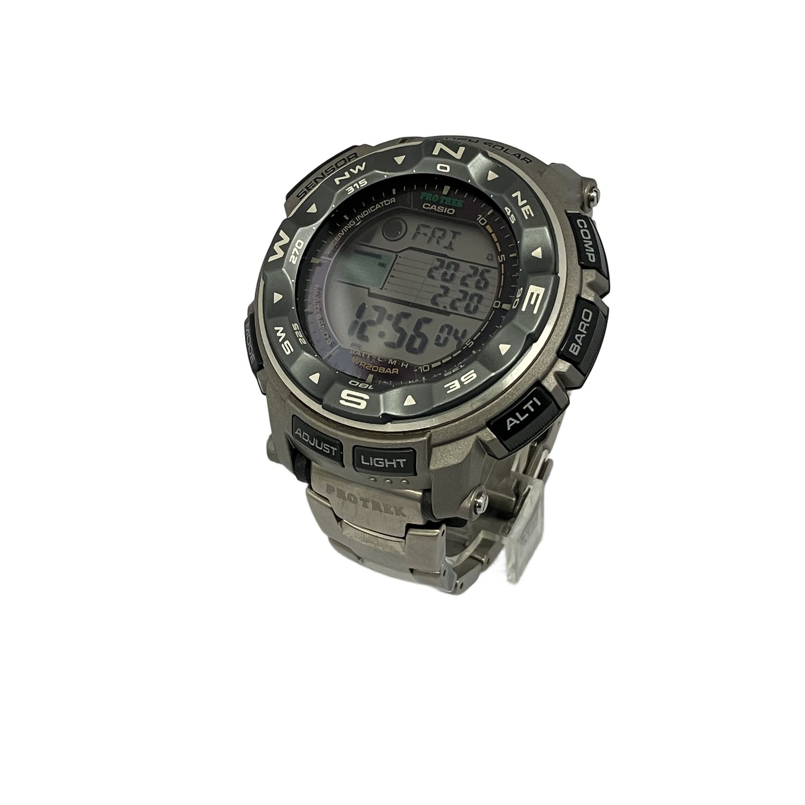 CASIO プロトレック PRW-2500T 腕時計 稼働機 デジタル 中古 T10911337