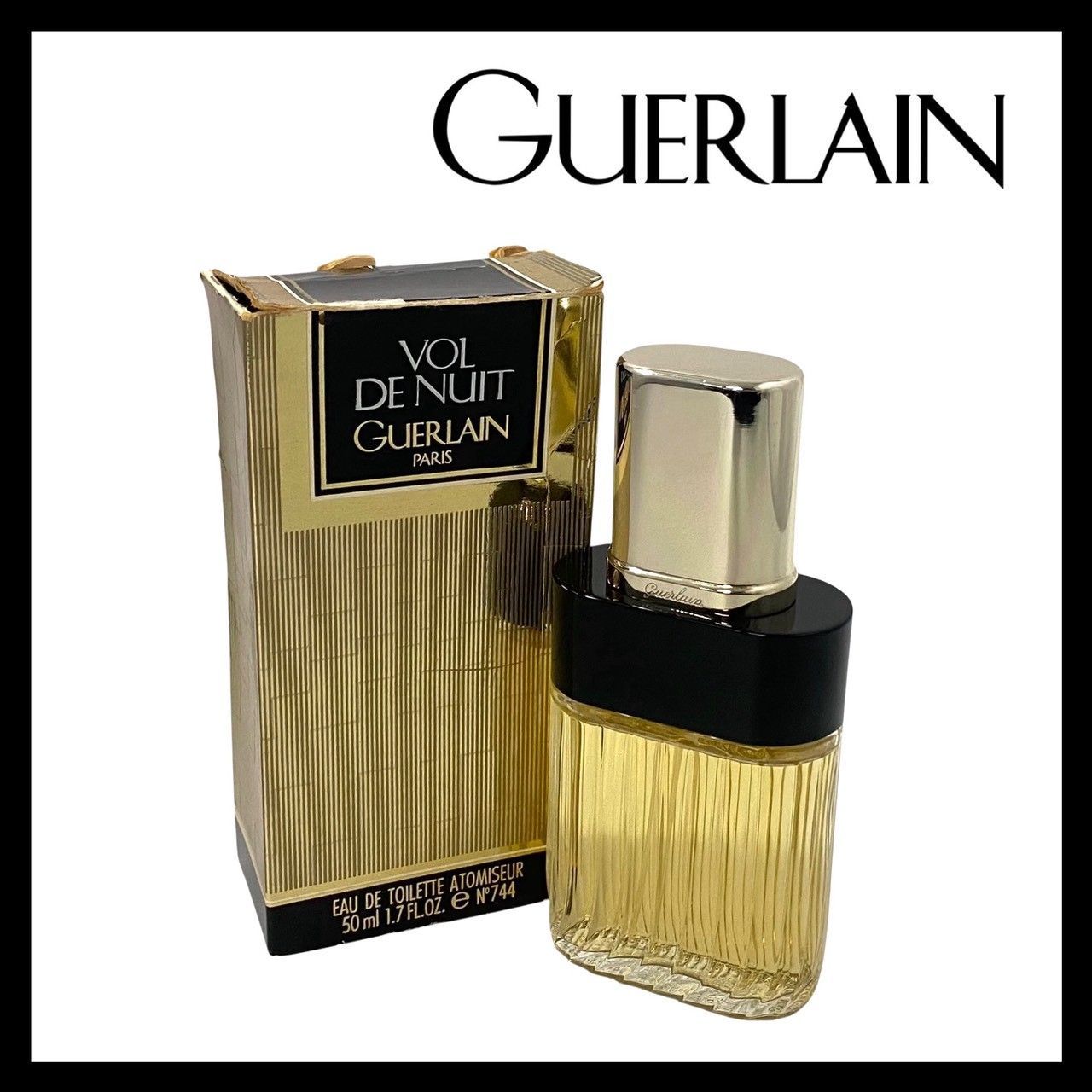 M【GUERLAIN】夜間飛行 ボルドニュイ オーデトワレ スプレー 50ml 香水