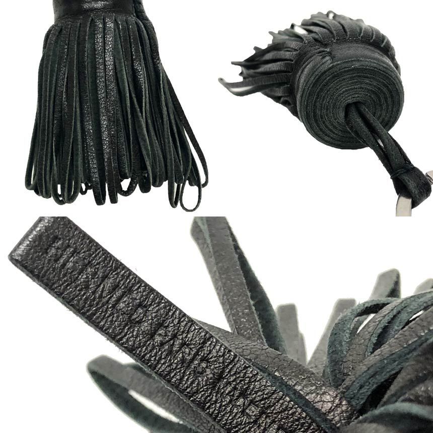 HERMES エルメス カルメン キーホルダー キーリング チャーム フリンジ