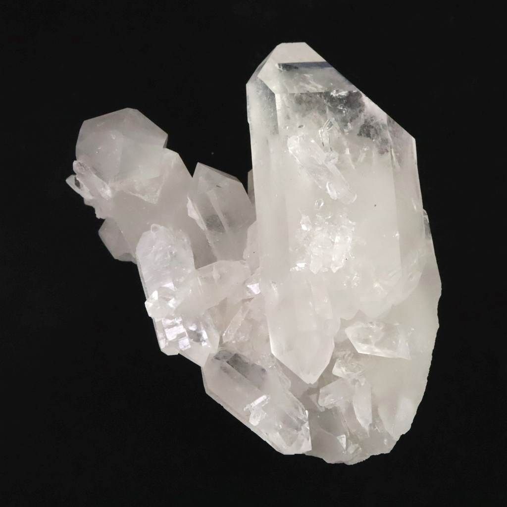 米国アーカンソー州産水晶 85mm原石クラスター 証明書付 234g 【榎本