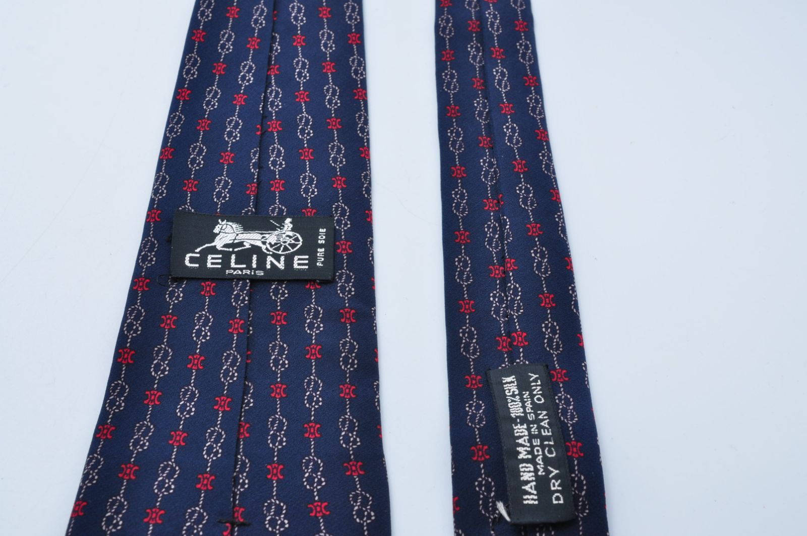 CELINE セリーヌ ネクタイ Silk シルク トリオンフ Men's メンズ 男性