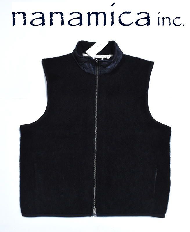 定価3万6300円】新品 nanamica Zip-Up Mohair Vest【S】【M】S25FN028 
