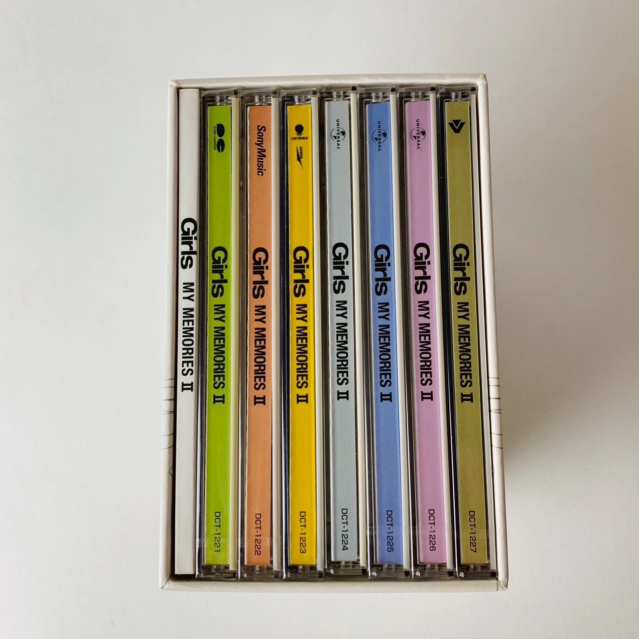 未開封あり] Girls / MY MEMORIES II 7枚入BOX DCT-1221/7 [D]【CD