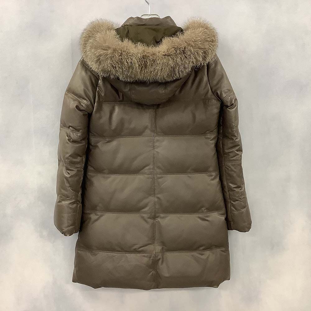 DAMA collection ダーマコレクション ダウンジャケット 羊革 - メルカリ