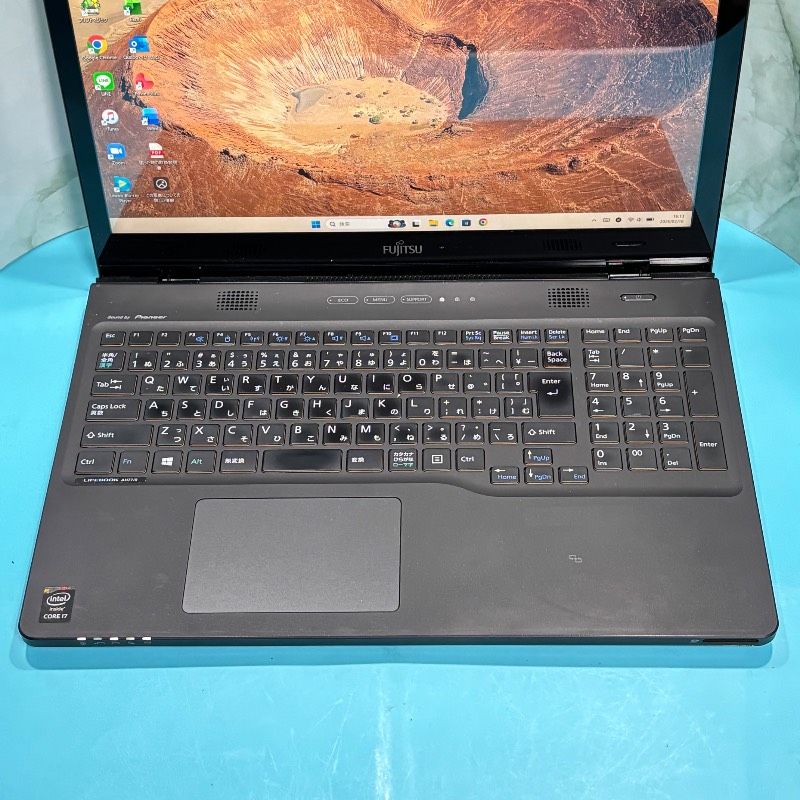 爆速Core i7✨動作良好✨富士通ノートパソコン✨メモリ8GB 新品SSD