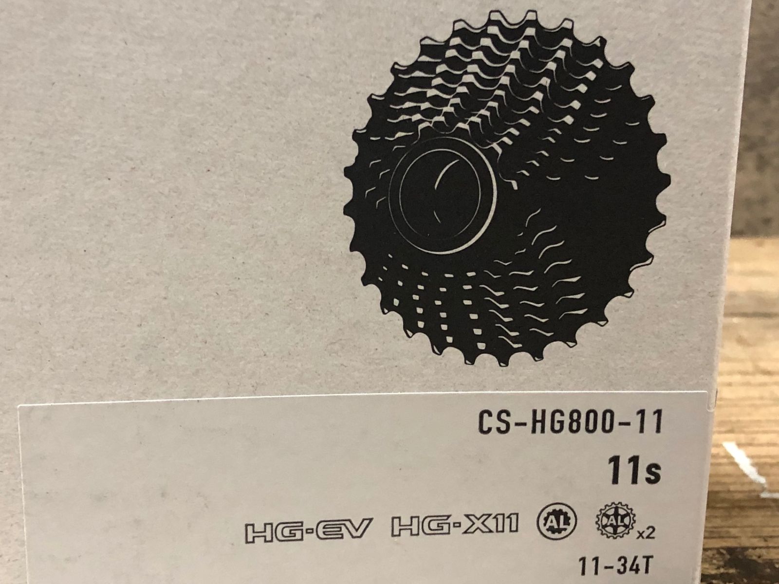 JS387 シマノ SHIMANO CS-HG800-11 スプロケット 11-34T - メルカリ