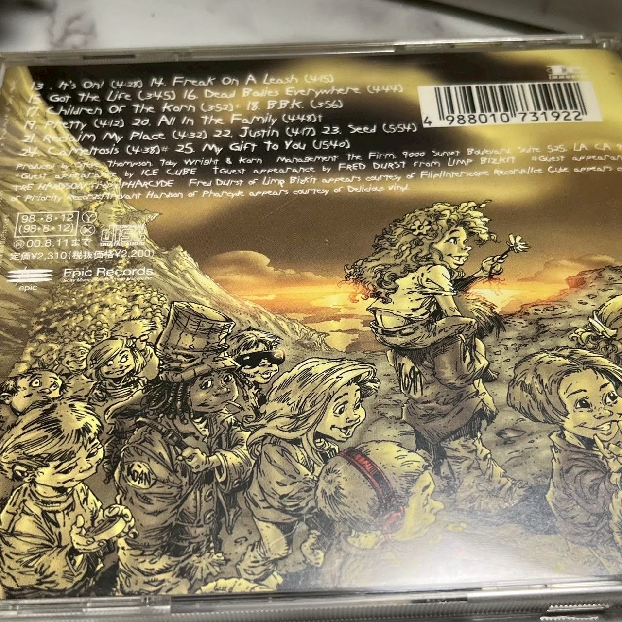 🔴Korn コーン Follow The Leader 輸入盤 CD アルバム - メルカリ