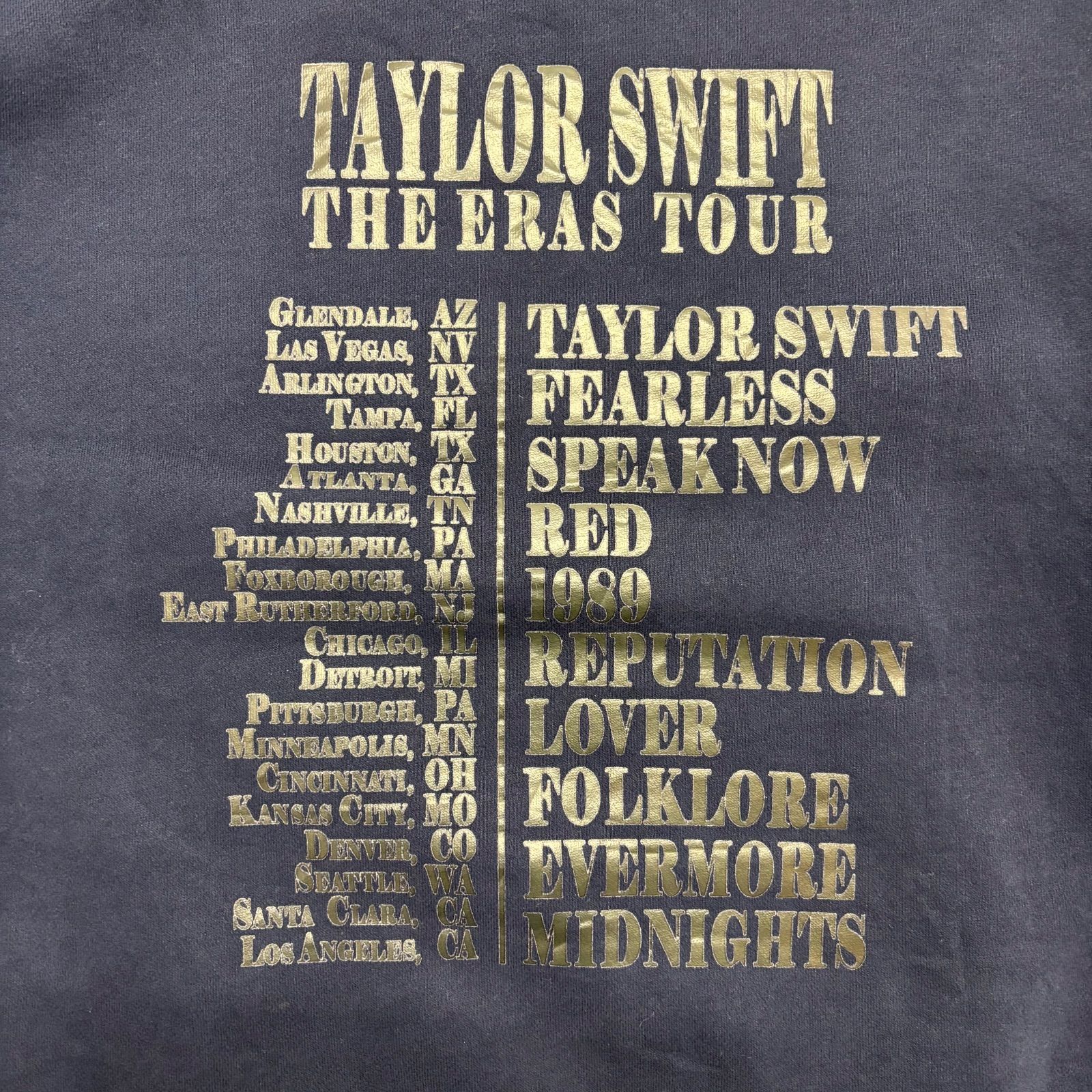 テイラースウィフト Taylor Swift THE ERAS TOUR オフィシャル