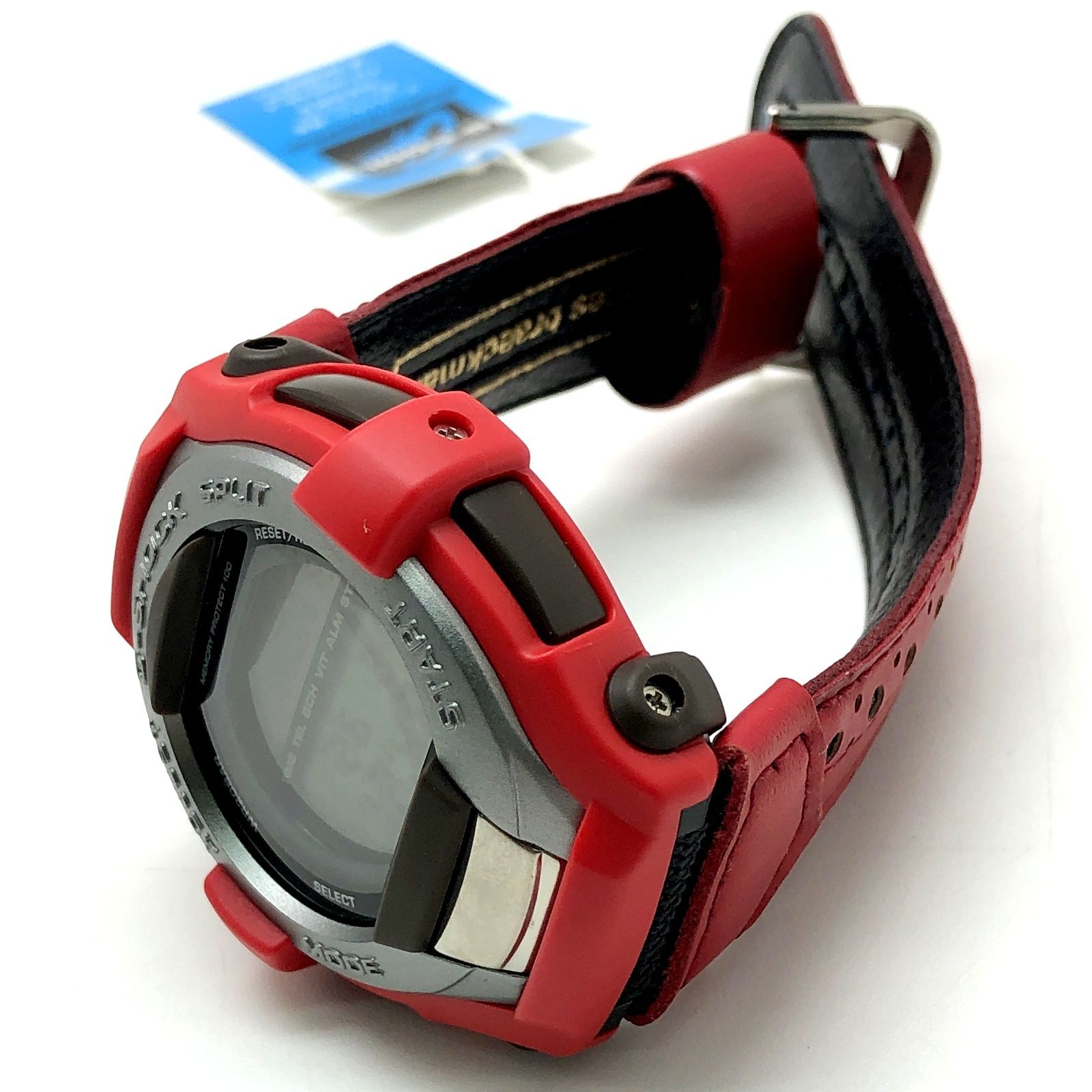 G-SHOCK ジーショック GT-000AB-4 G-COOL ANTWERP TOKYO アナリスブレックマン 合成皮革バンド レッド 1997年11月発売 G-SHOCK ジーショック GT-000AB-4 G-COOL ANTWERP TOKYO アナリス