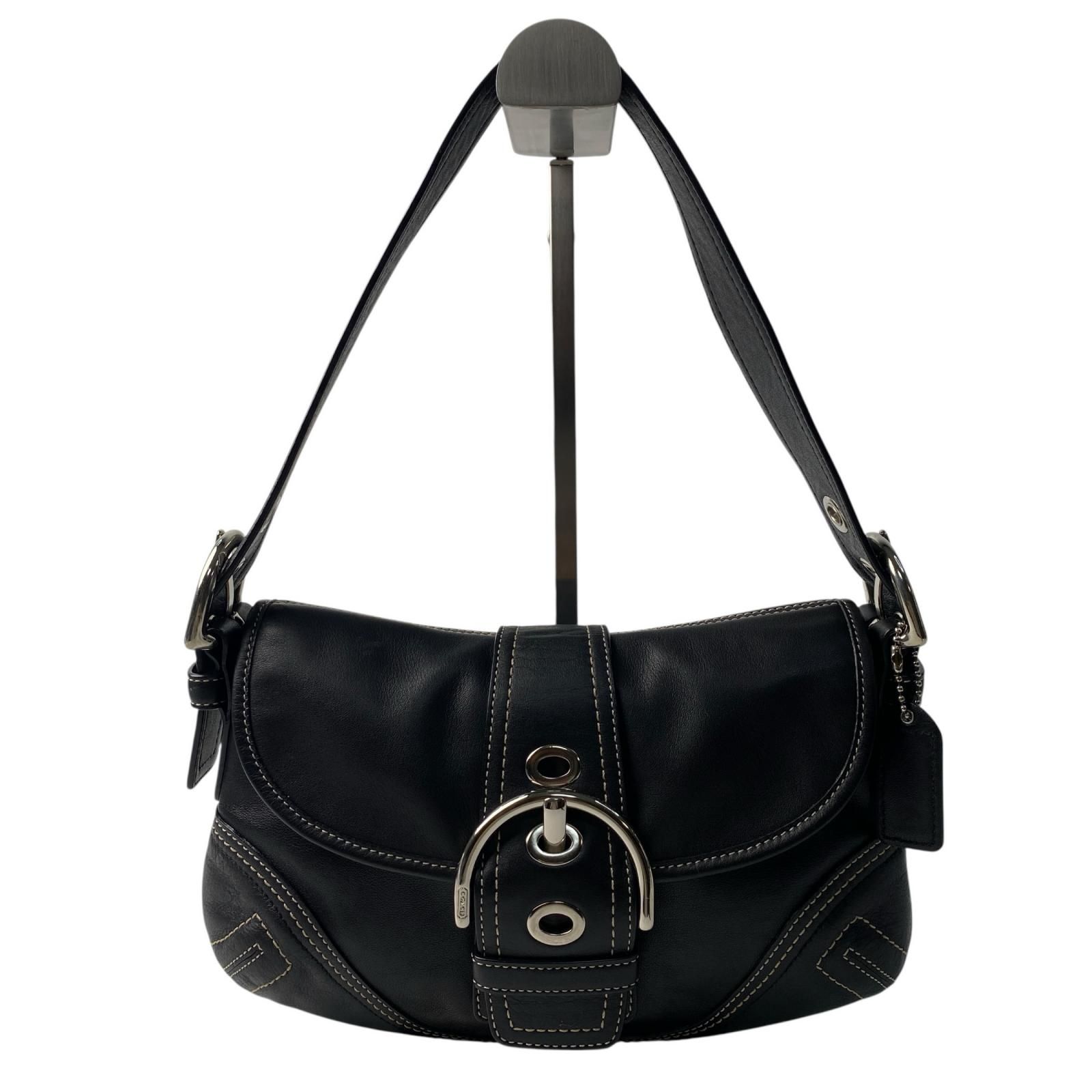 未使用 コーチ coach F59818 ワンショルダー バッグ ブラック 黒 肩 