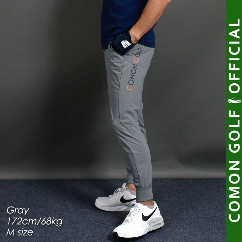 新品【COMONGOLF/コモンゴルフ】接触冷感素材ジョガーゴルフパンツ