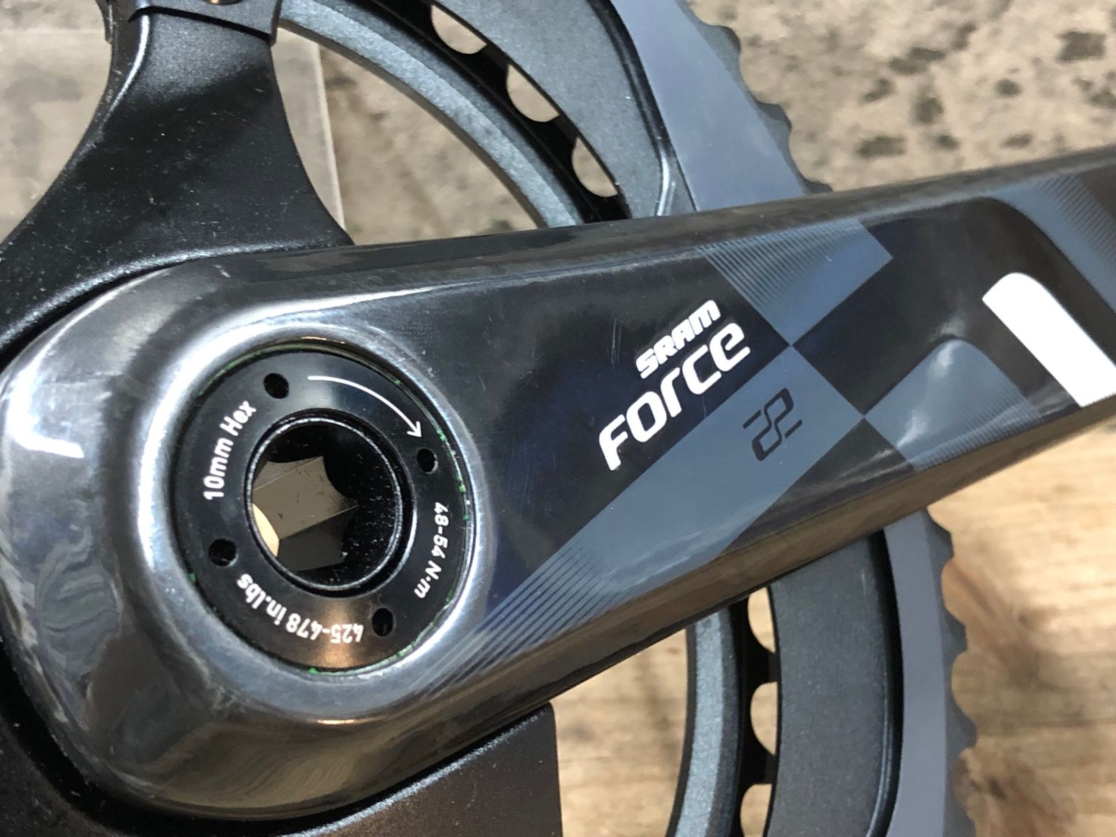 JS277 スラム SRAM FORCE 22 カーボン クランクセット 175mm BB30 