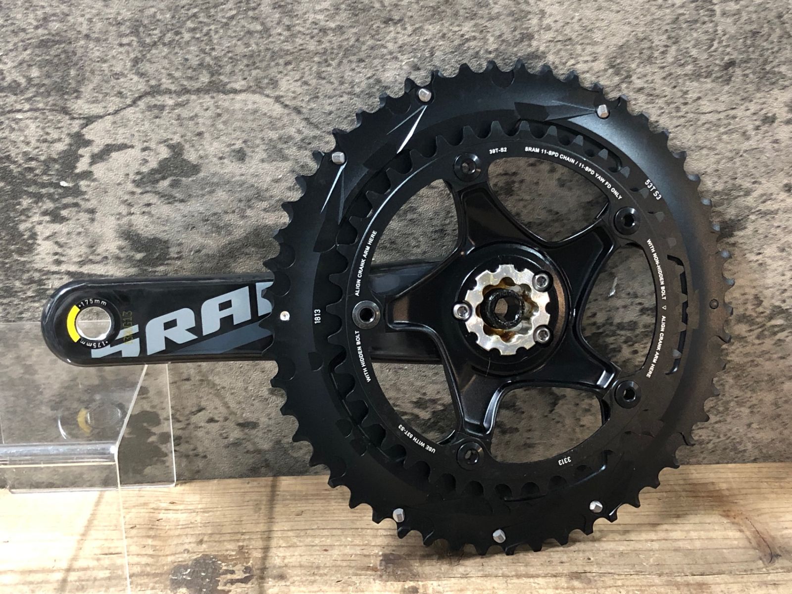 JS277 スラム SRAM FORCE 22 カーボン クランクセット 175mm BB30 