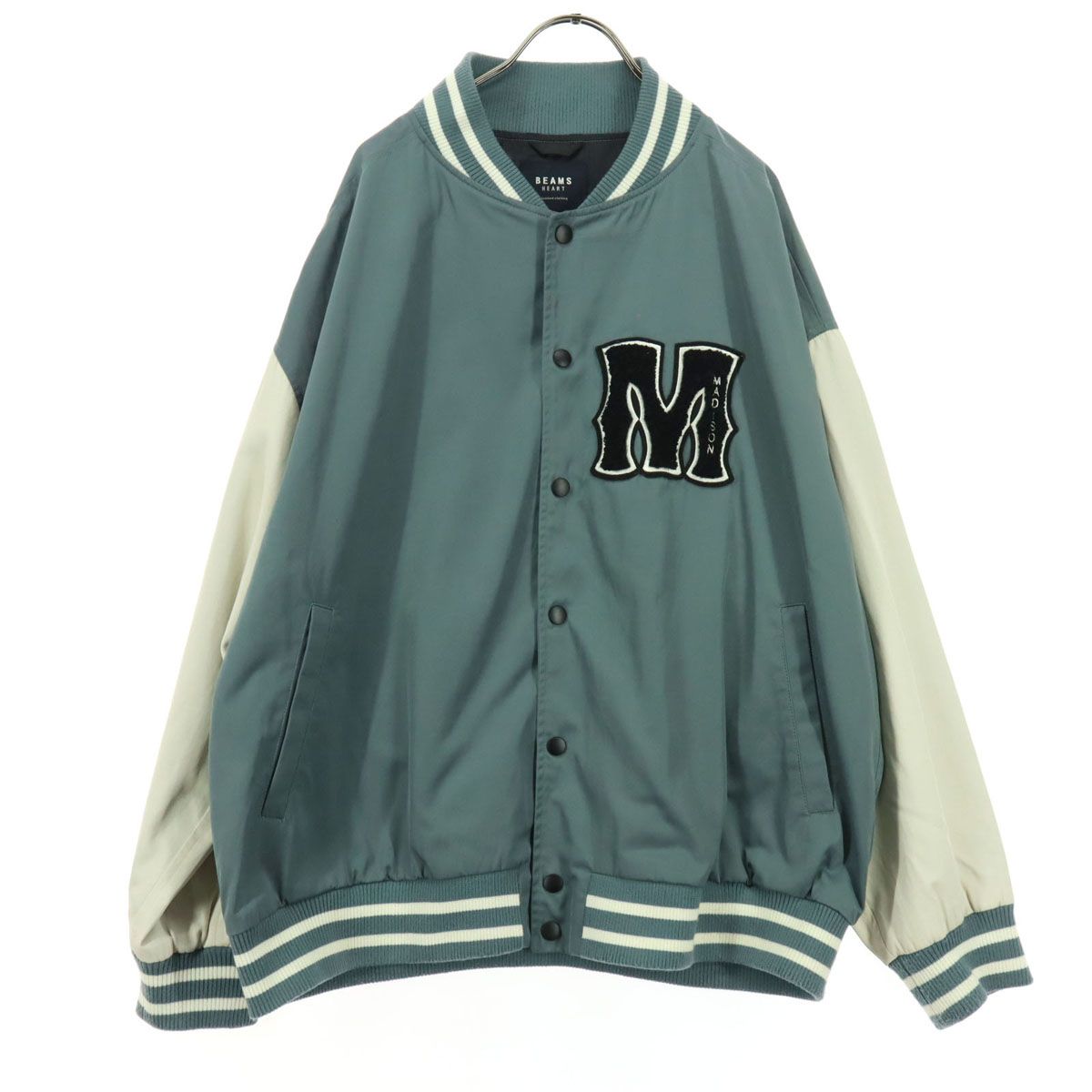 BEAMS スタジャン スタジャンの通販 中綿 スタジアムジャンパー 