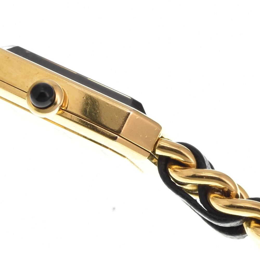 シャネル CHANEL H0001 プルミエール GP/レザー クォーツ レディース