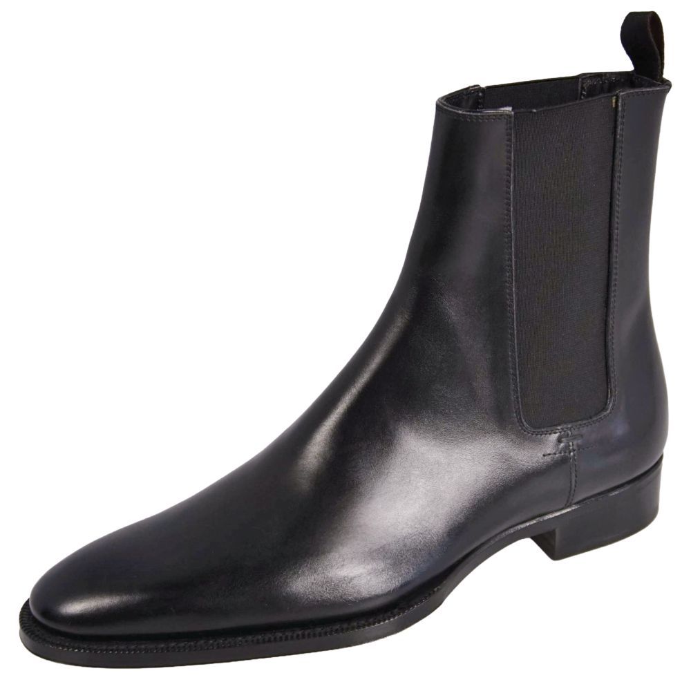 未使用 グッチ GUCCI ブーツ ショートブーツ サイドゴア レザー