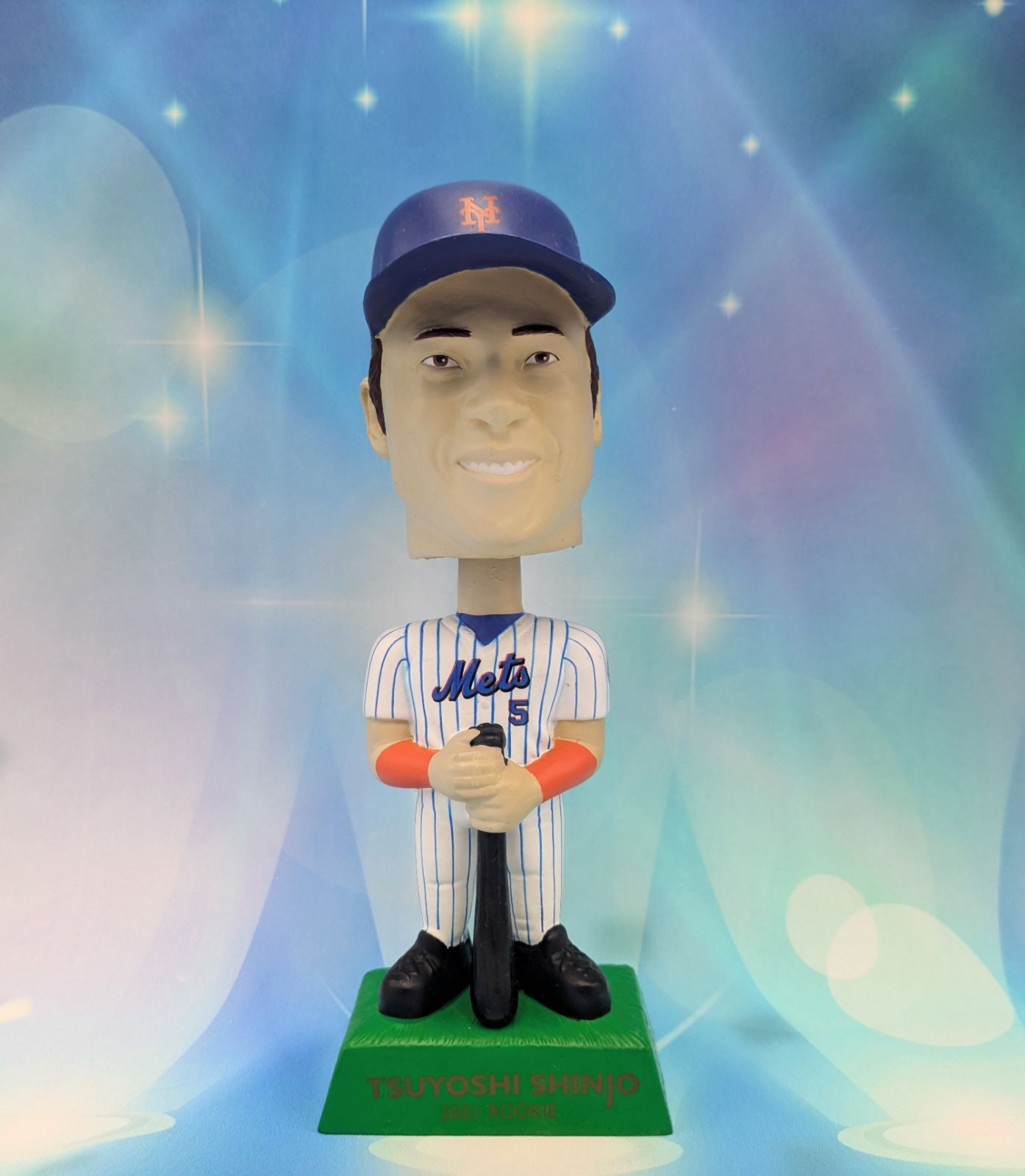 【入手困難】新庄剛志 ニューヨークメッツ 限定 ボブルヘッド 未開封品 レア 新庄剛志 ボブルヘッド フィギュア ニューヨーク・メッツ 2001