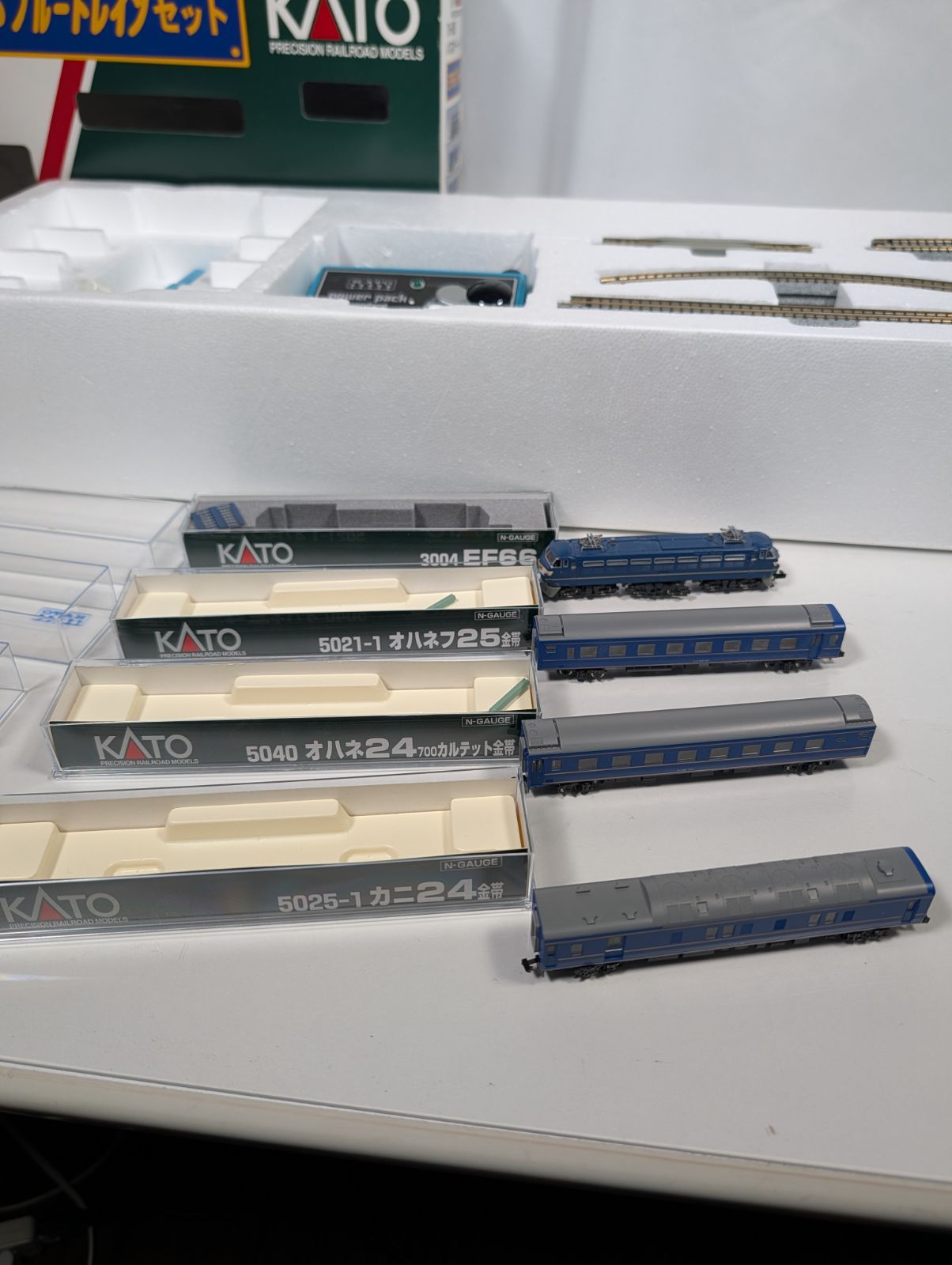 Nゲージ パスポート・スペシャル EF66 ブルートレインセット - メルカリ