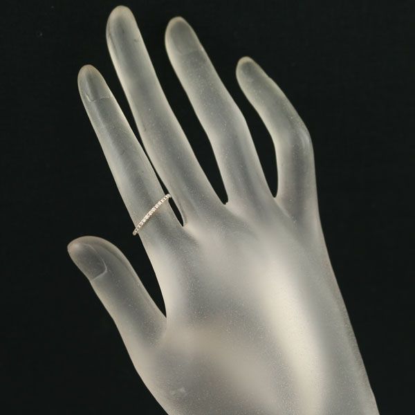 スタージュエリー リング ダイヤ ダイヤモンド 0.08ct ハーフ