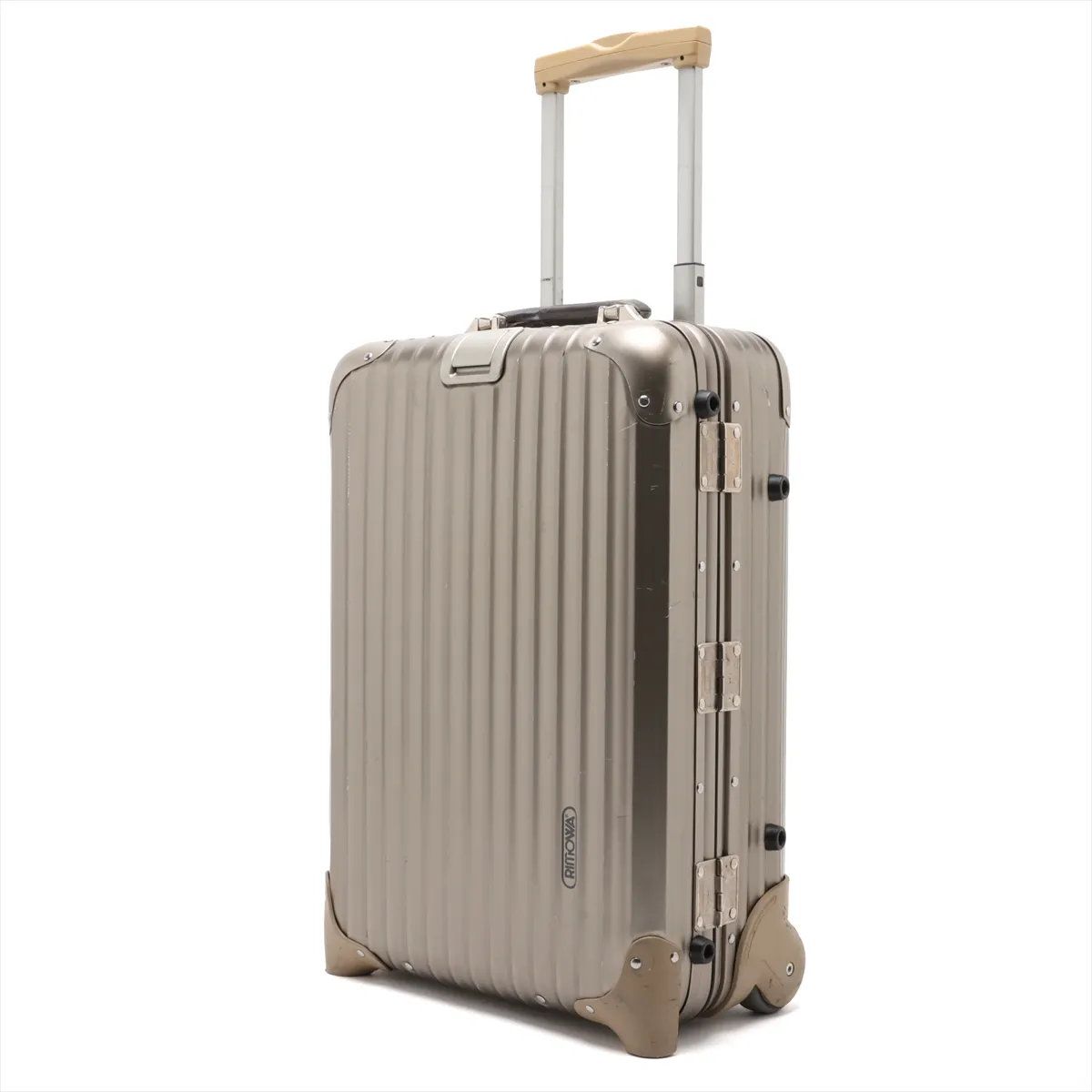 美品 リモワ トパーズプレミアム アルミニウム スーツケース キャリー