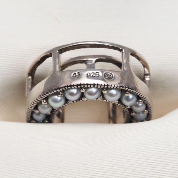 碌山 ロクザン ペンダントトップ シードパール 真珠 1.5mm ホース