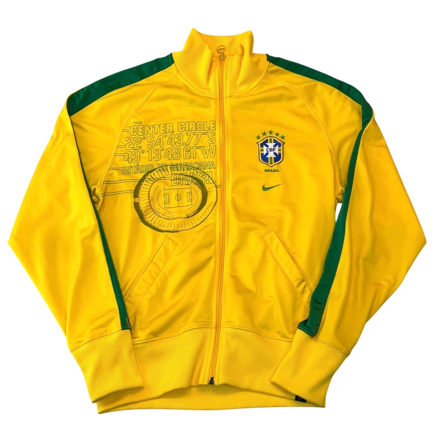 00s NIKE Brazil Track JKT ナイキ ブラジル トラックジャケット M