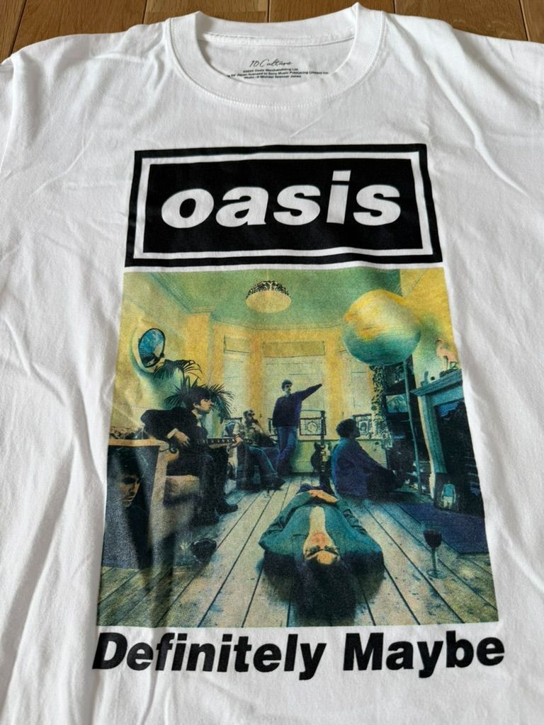 美品 oasis 30周年 10Culture ADAM ET ROPE Tシャツ L Definitely