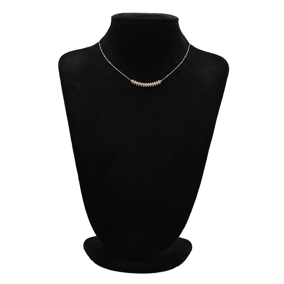 カルティエ Cartier ネックレス ダムール SM ピンクゴールド 1P 一粒 
