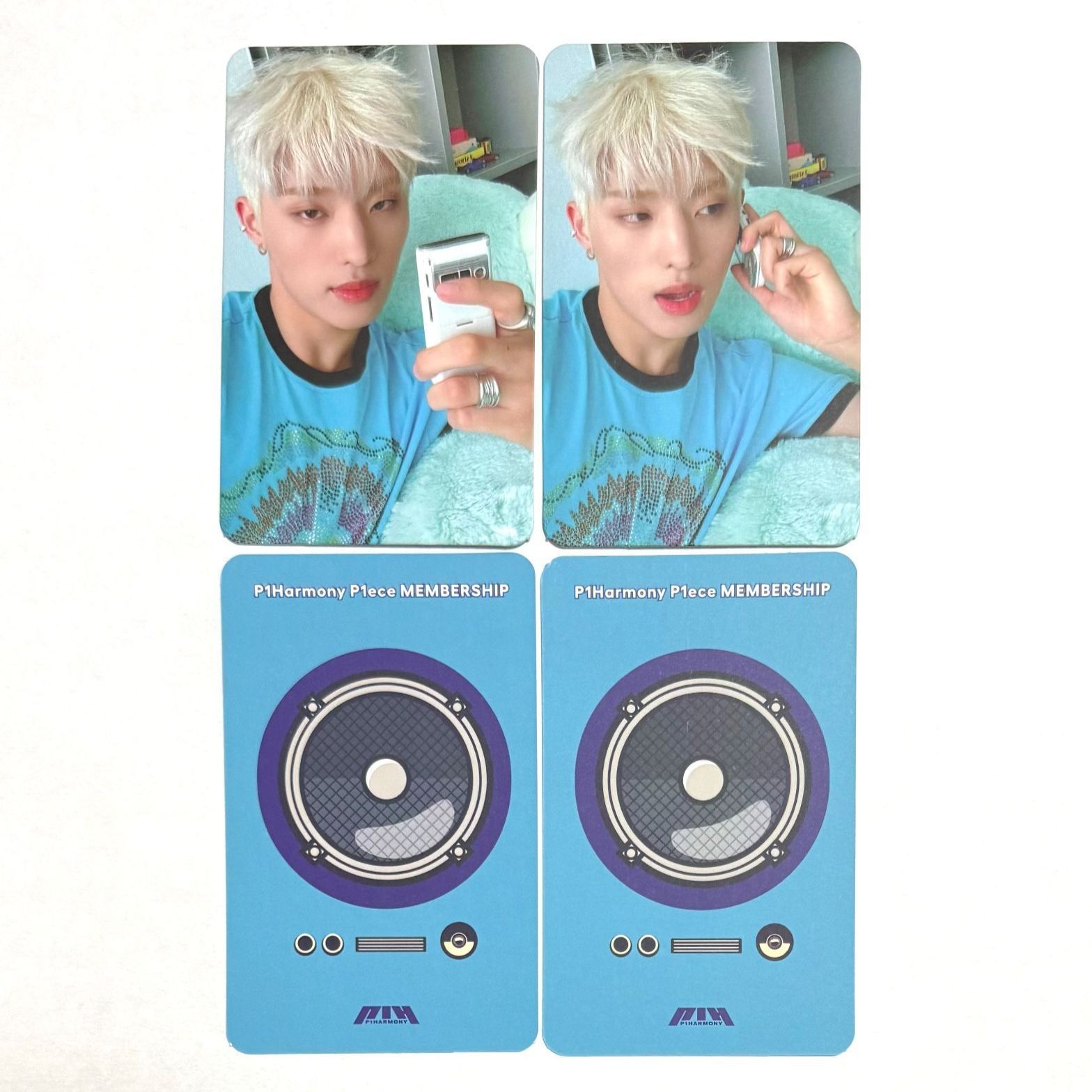 P1Harmony ピーワンハーモニー ギホ 限定 トレカ セット - メルカリ