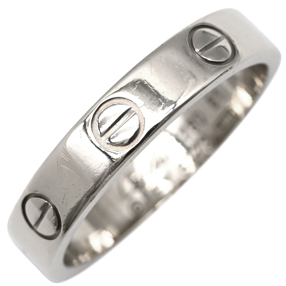 カルティエ Cartier リング 指輪 ラブリング スモールモデル ホワイト