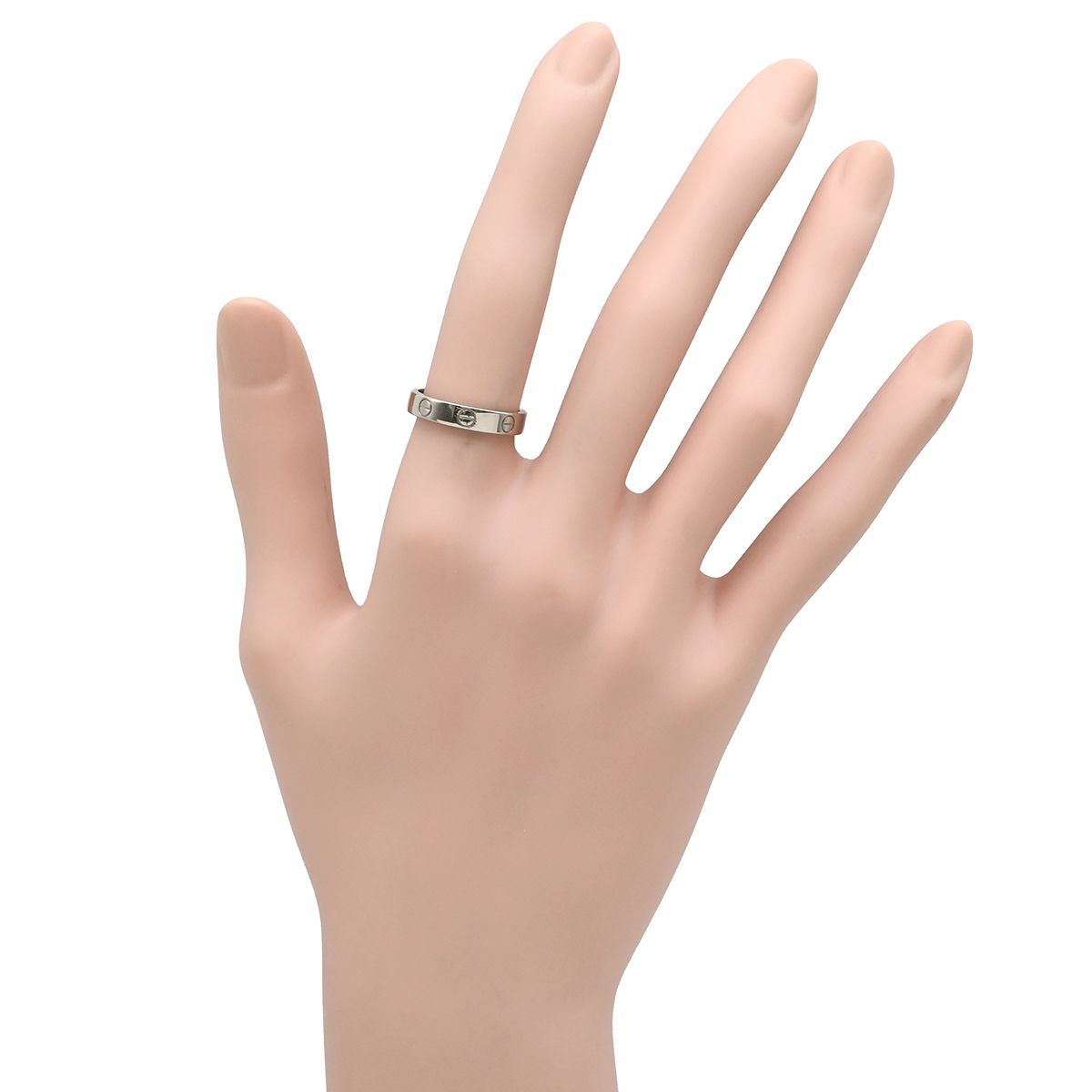 カルティエ Cartier リング 指輪 ラブリング スモールモデル ホワイト