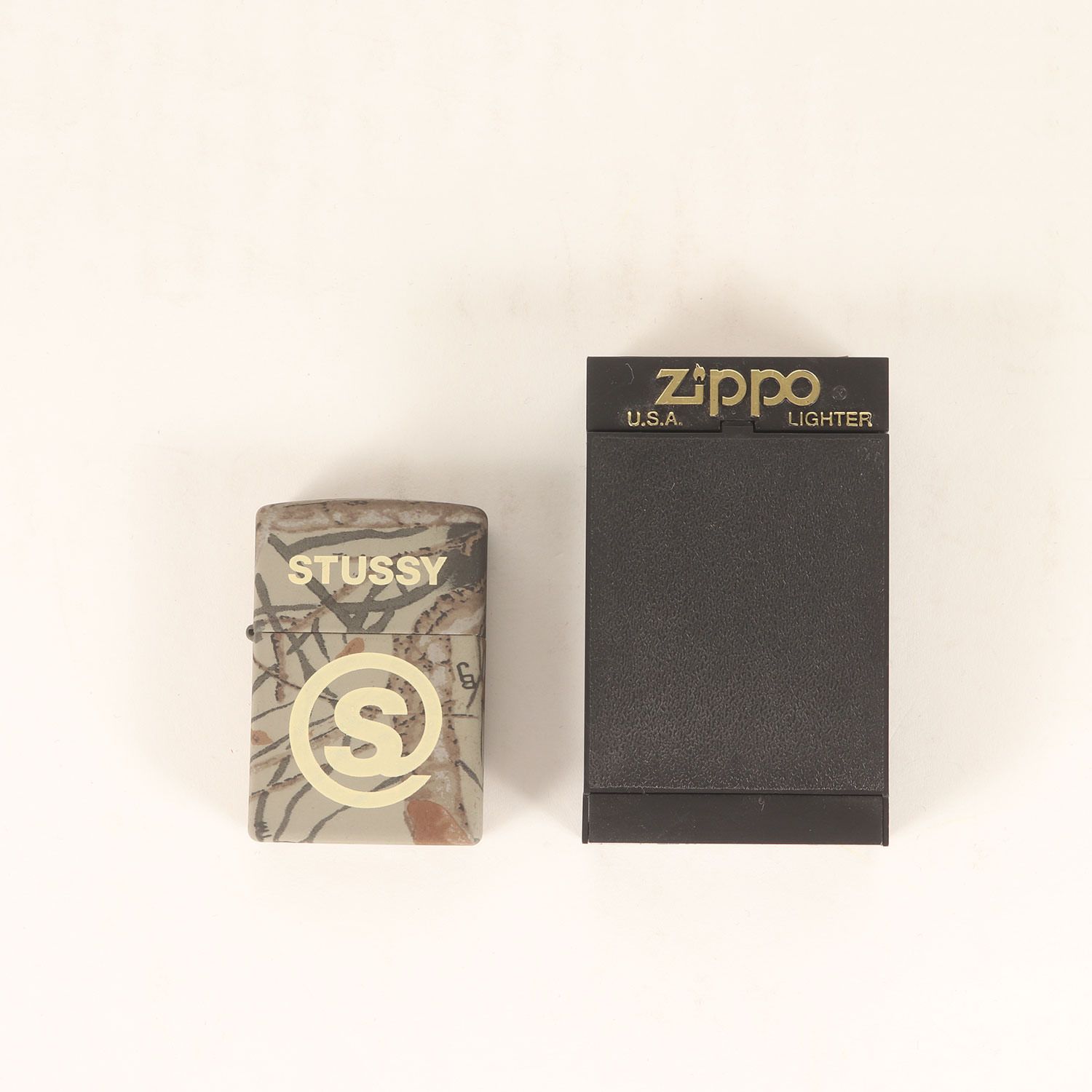 新品】STUSSY ステューシー | 00s ZIPPO ツリーカモ ジッポライター