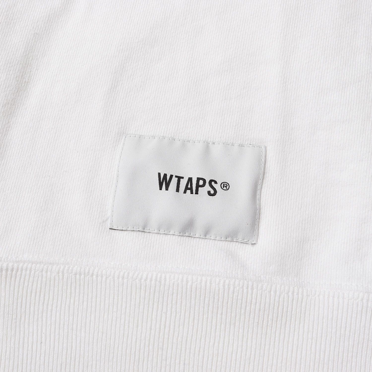 WTAPS ダブルタップス スウェット ホワイト 白 サイズ:S | 25SS ロゴ