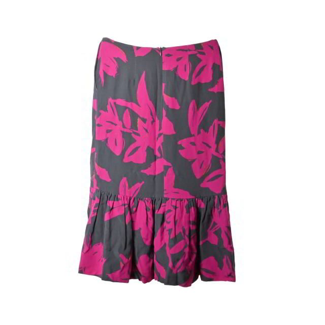 DRIES VAN NOTEN プリント シルク スカート - メルカリ