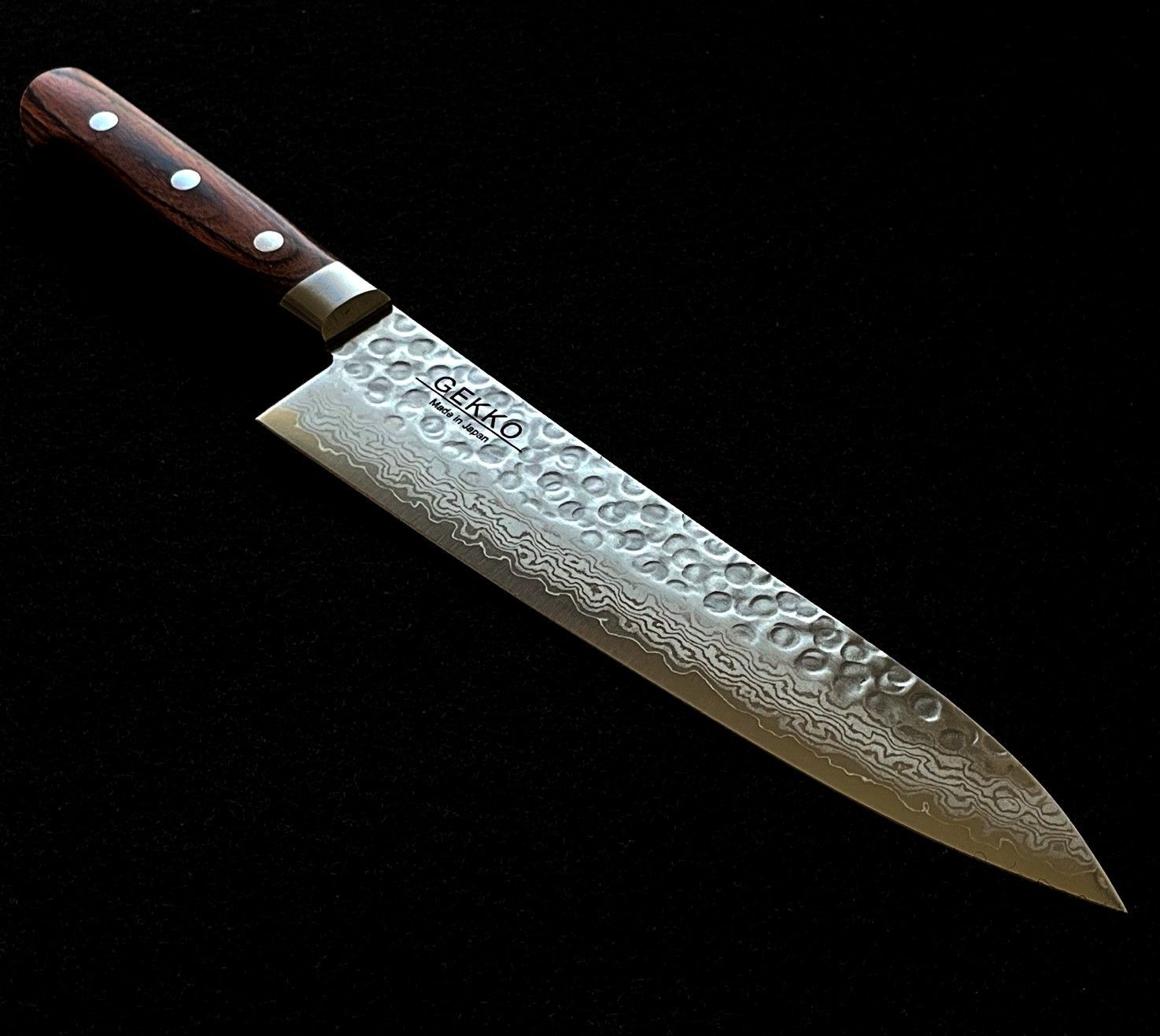 VG10 ダマスカス 牛刀包丁210mm G1704E 日本製 月光作 - メルカリ