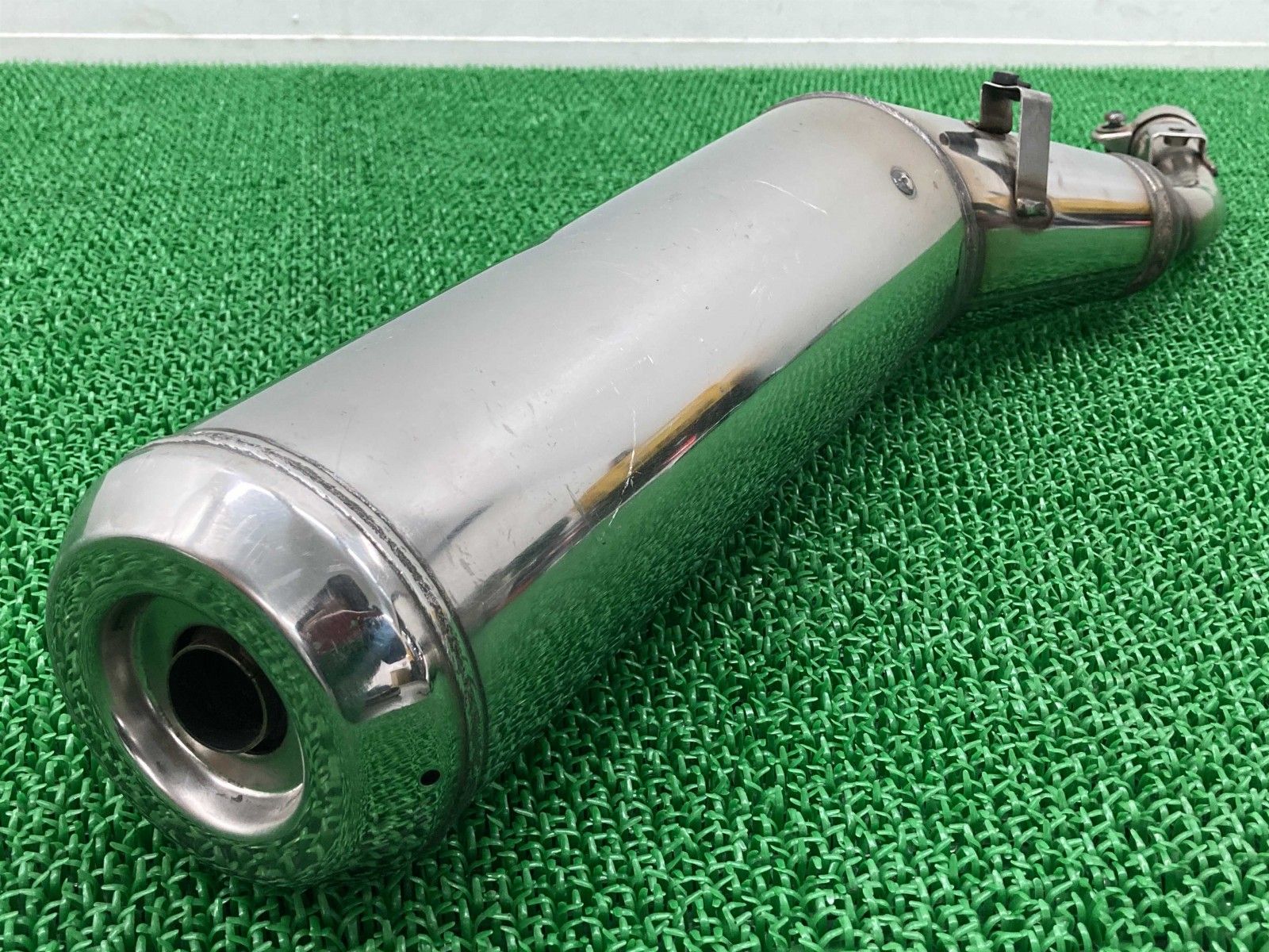 ジェベル250 サイレンサーマフラー 13E1 スズキ 純正 中古 バイク 部品