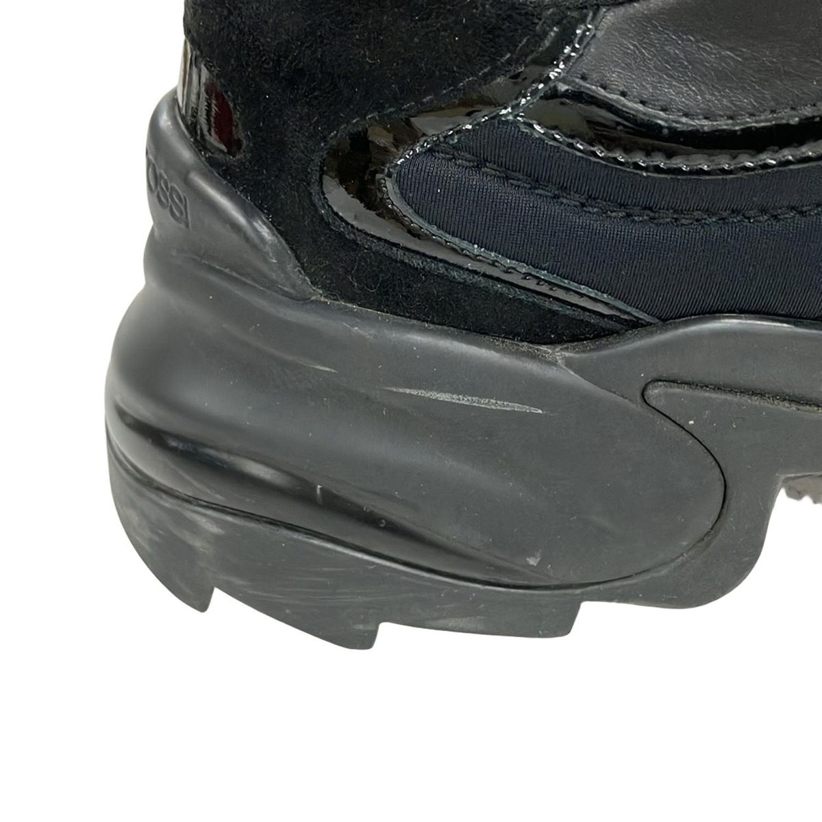 sergio rossi(セルジオロッシ) スニーカー 38 レディース - 黒