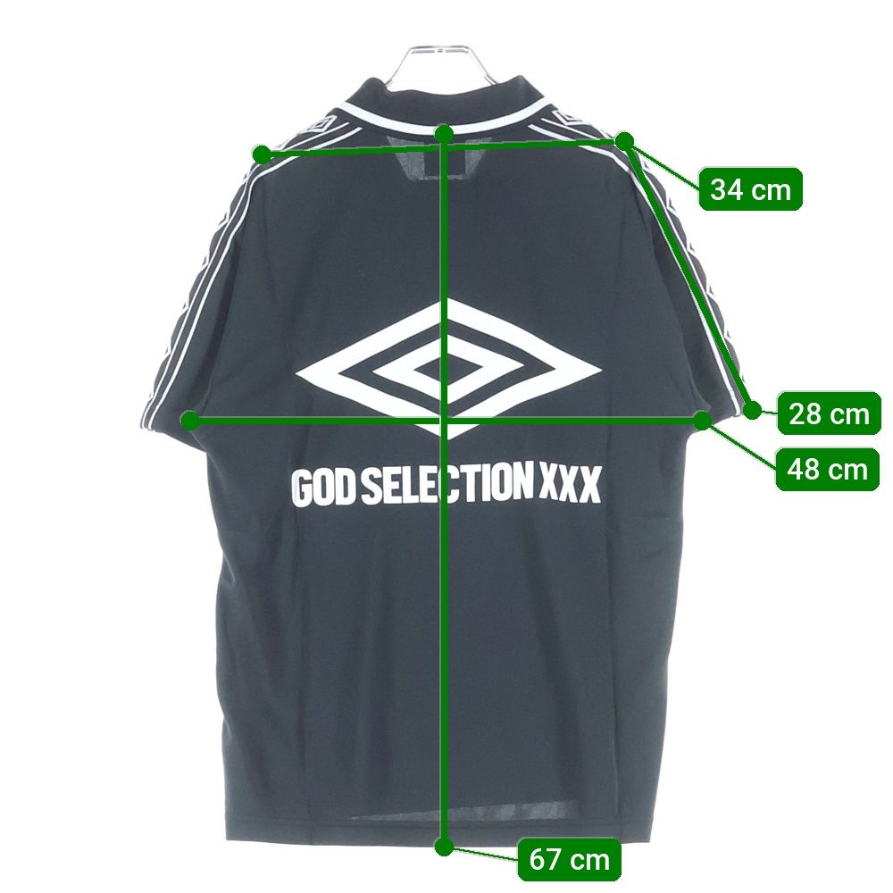J*e様 【新品】GOD SELECTION XXX × umbro 襟付き 半 Umbro × GOD SELECTION XXX セットアップ ホワイト 【公式通販】