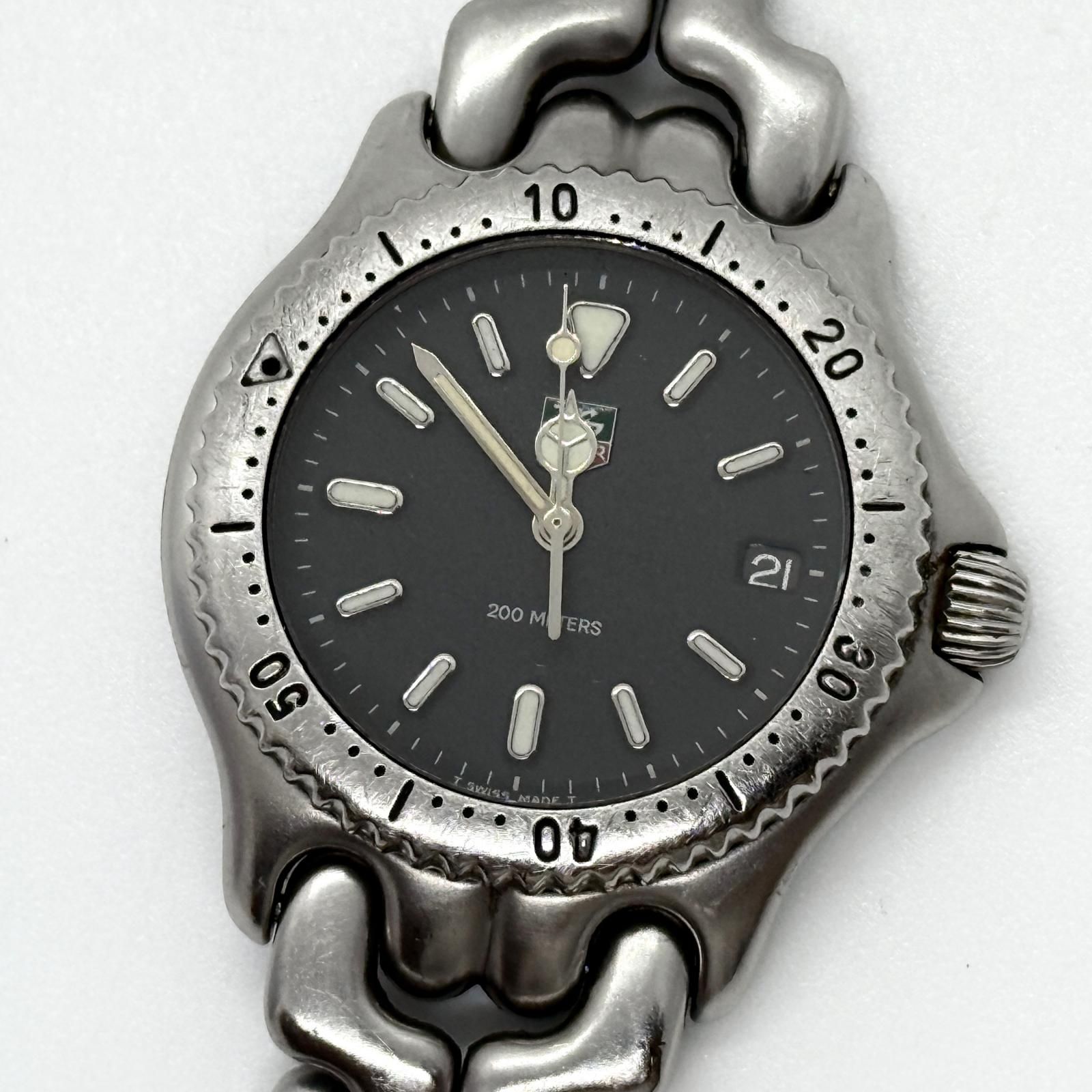 TAG HEUER タグホイヤー プロフェッショナル 200m S99.213M グレー QZ 