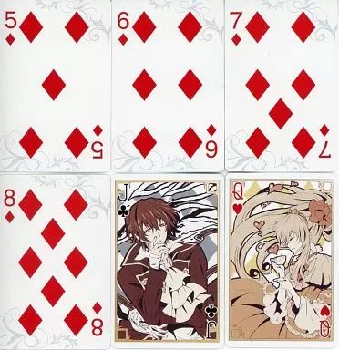 PandoraHearts パンドラハーツ　帽子屋さん特製トランプ　初回特典 中古】おもちゃ 帽子屋さん特製トランプ 「DVD PandoraHearts-パンドラ