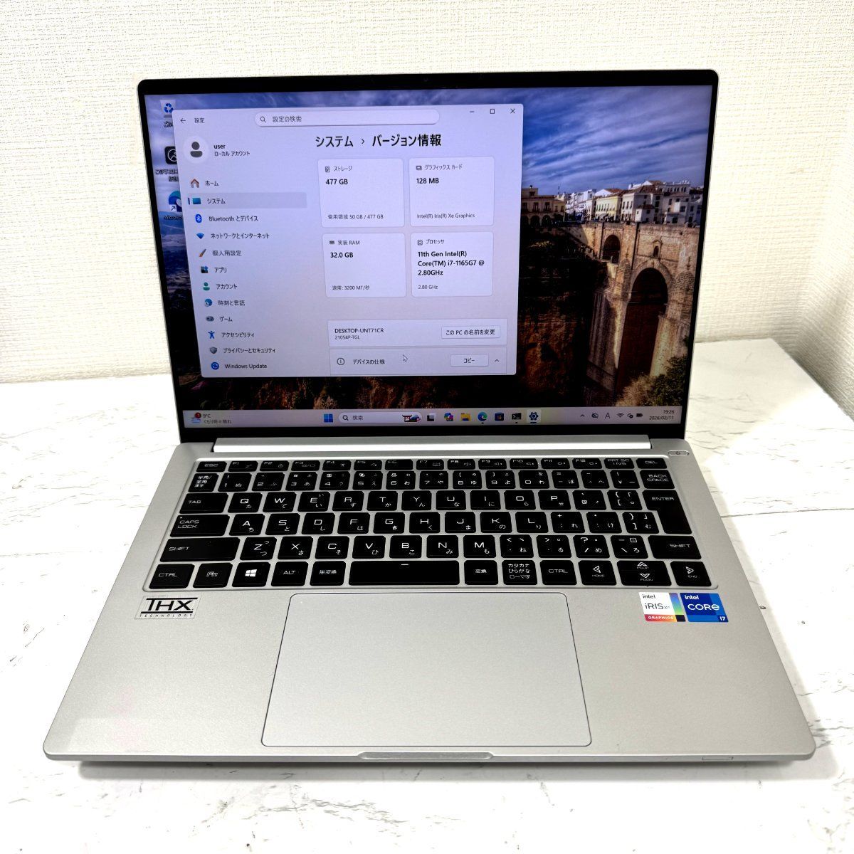 mouse DAIV 4P Core i7 32GB 512GB SSD 中古- メルカリ