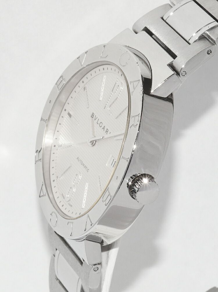  ブルガリ ブルガリブルガリ BB42SSAUTO メンズ デニムシャツ 自動巻き時計 腕時計(アナログ)