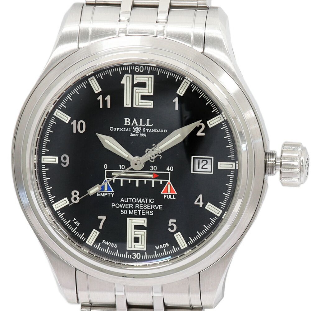 ボールウォッチ トレインマスター NM1056D-SAJ-BK メンズ