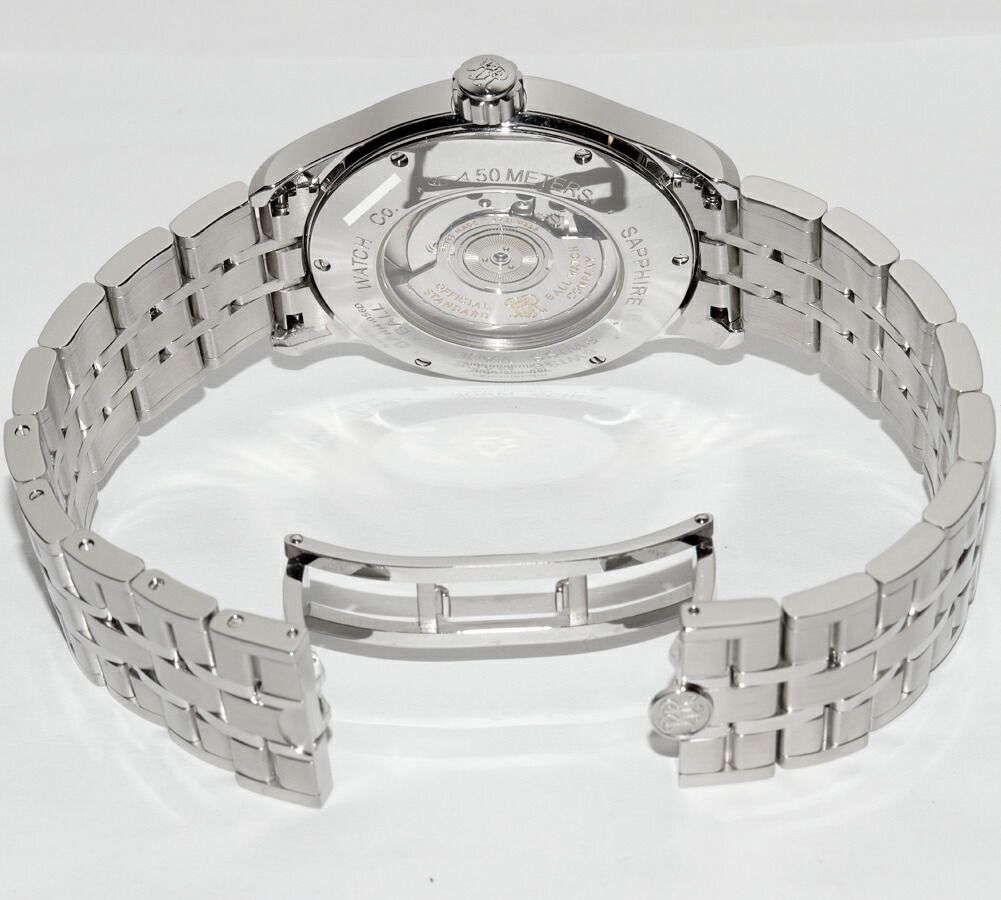  ボールウォッチ トレインマスター NM1056D-SAJ-BK メンズ フォーマル対応 自動巻き時計 腕時計(アナログ)