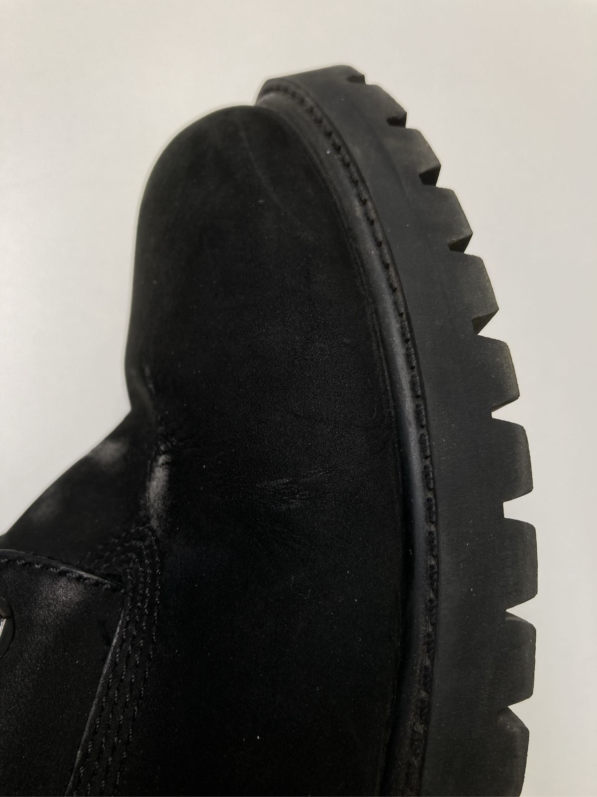 Timberland ティンバーランド ブーツ 24cm ブラック レザー・本革 無地