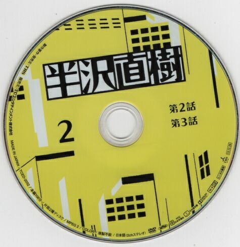 訳あり・ディスクのみ商品】半沢直樹 -ディレクターズカット版- 2 [堺
