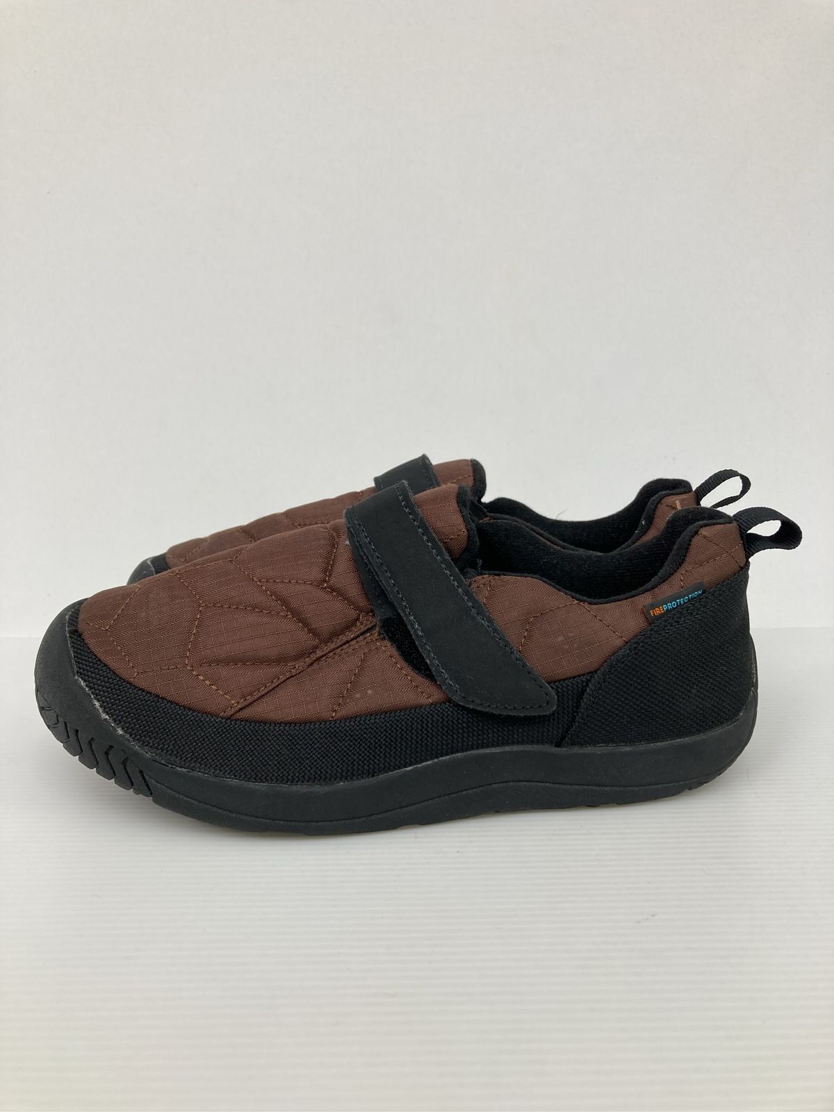 FIREPROTECTION スリッポン L ブラウン キルティング